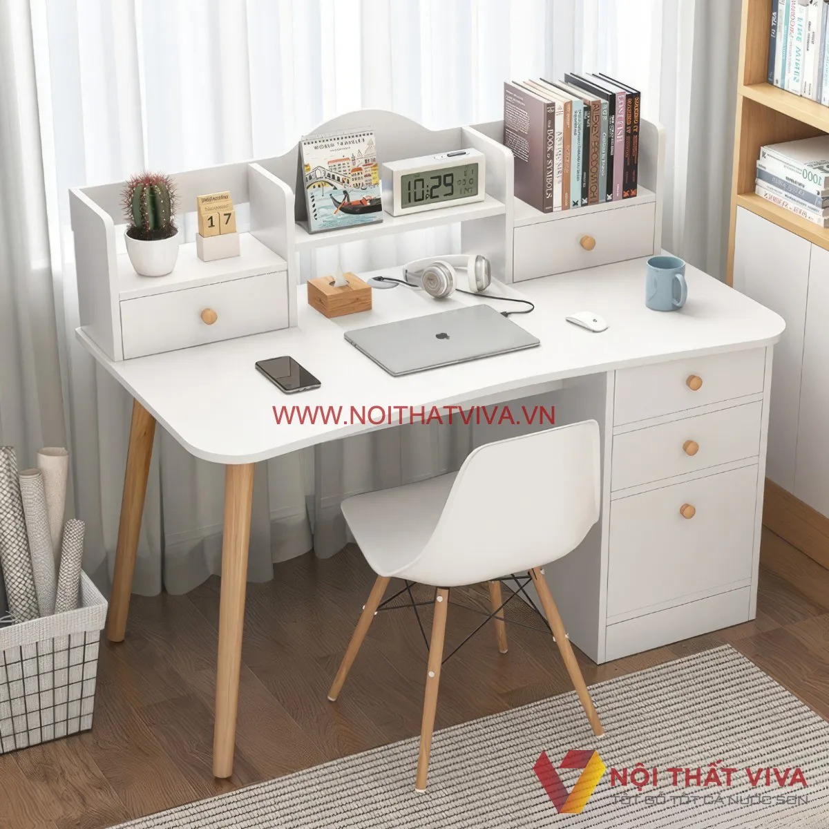 Bàn học sinh MDF có tốt không? Tổng hợp các mẫu cao cấp, được ưa chuộng