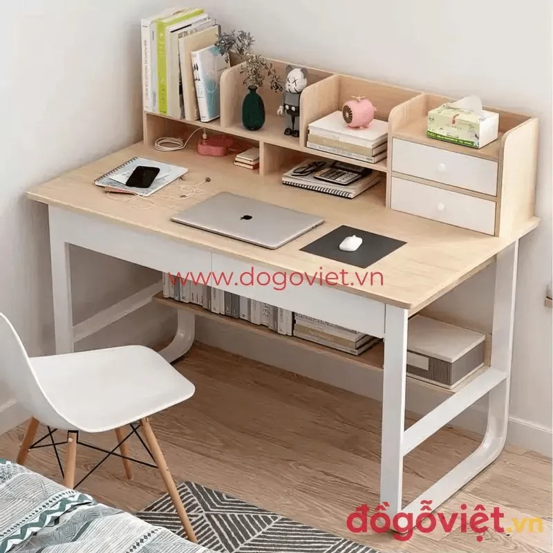 Bàn học sinh MDF có tốt không? Tổng hợp các mẫu cao cấp, được ưa chuộng