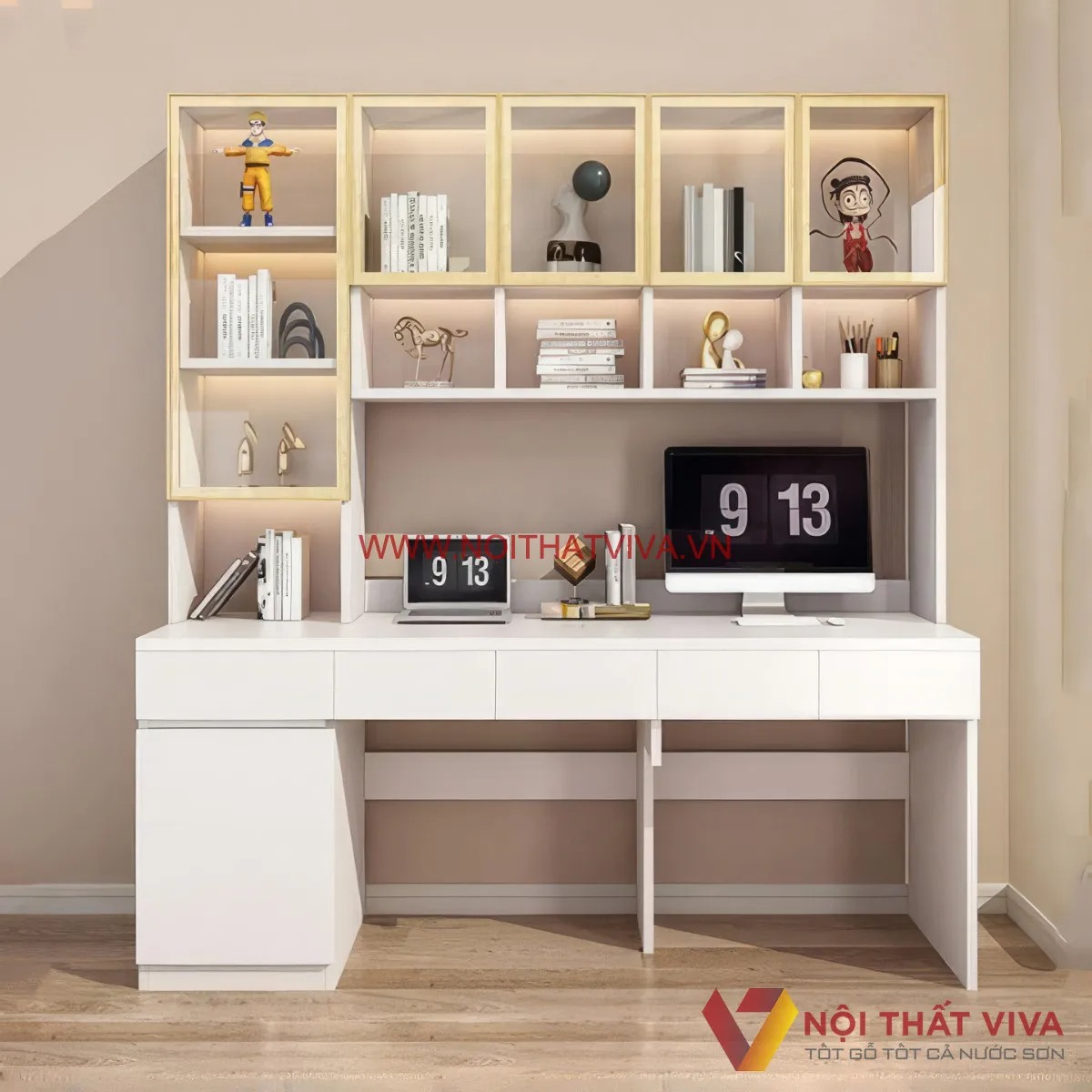 Bàn học sinh MDF có tốt không? Tổng hợp các mẫu cao cấp, được ưa chuộng