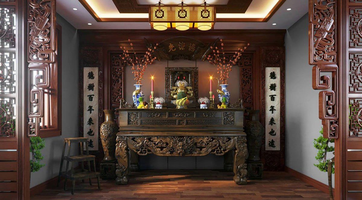 B&agrave;n thờ nhị cấp v&agrave; tam cấp kh&aacute;c nhau thế n&agrave;o? C&aacute;ch chọn ph&ugrave; hợp cho gia đ&igrave;nh