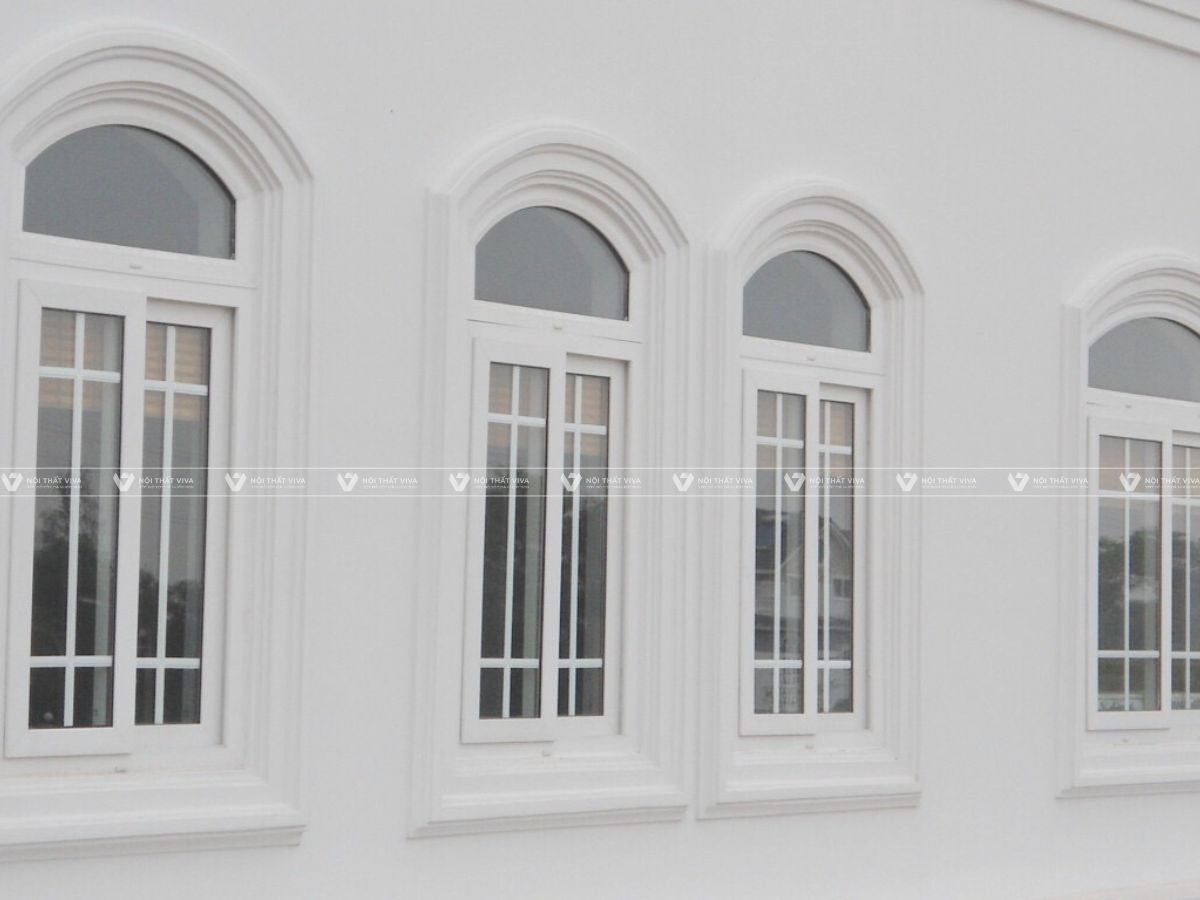 Báo giá cửa nhôm Xingfa màu trắng hiện đại, đẳng cấp & dễ phối nội thất