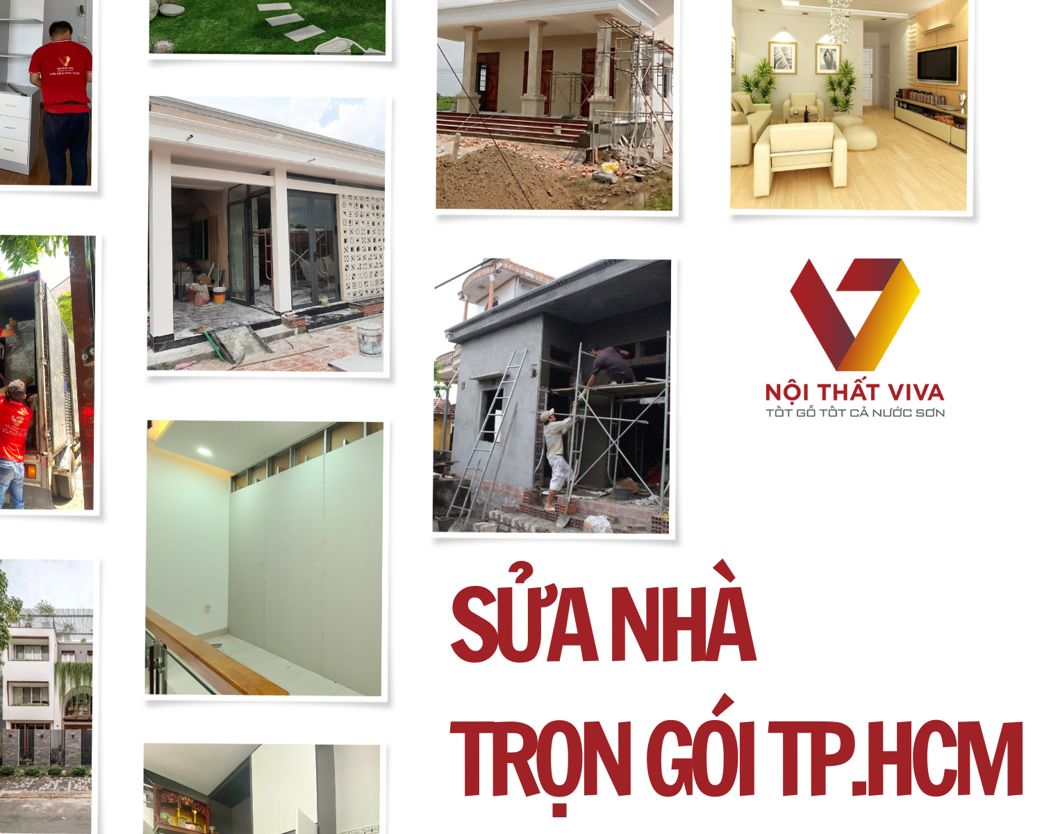 Báo giá dịch vụ sửa chữa nhà trọn gói TP.HCM cập nhật mới nhất 