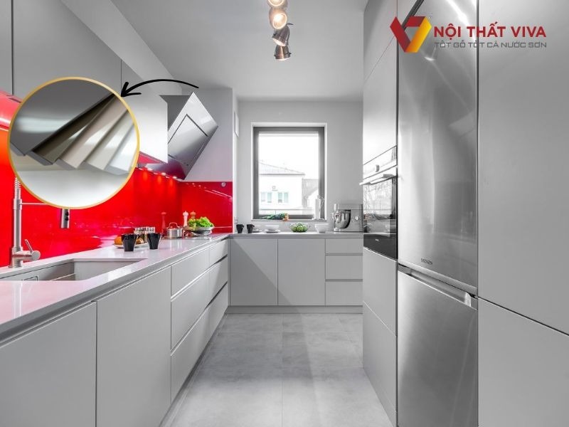 Báo giá tủ bếp gỗ công nghiệp Acrylic, ưu nhược điểm & chi phí hoàn thiện Báo giá tủ bếp gỗ công nghiệp Acrylic, ưu nhược điểm & chi phí hoàn thiện