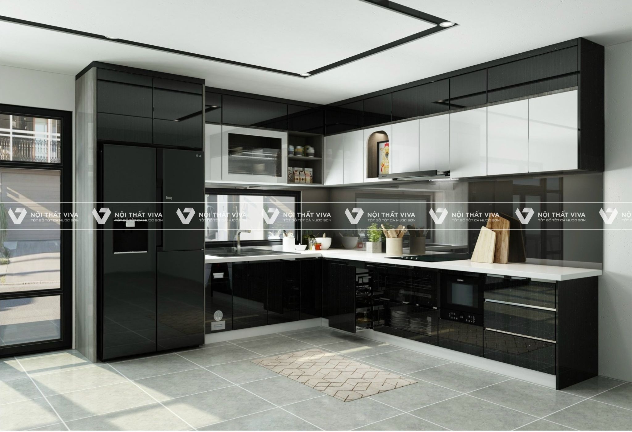 Báo giá tủ bếp gỗ công nghiệp Acrylic, ưu nhược điểm & chi phí hoàn thiện Báo giá tủ bếp gỗ công nghiệp Acrylic, ưu nhược điểm & chi phí hoàn thiện