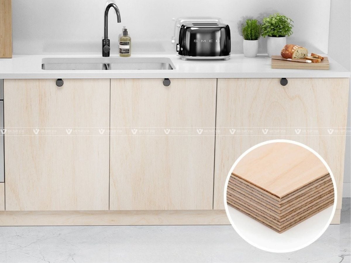 B&aacute;o Gi&aacute; Tủ Bếp Plywood 2026 Mới Nhất Tại Nội Thất Viva