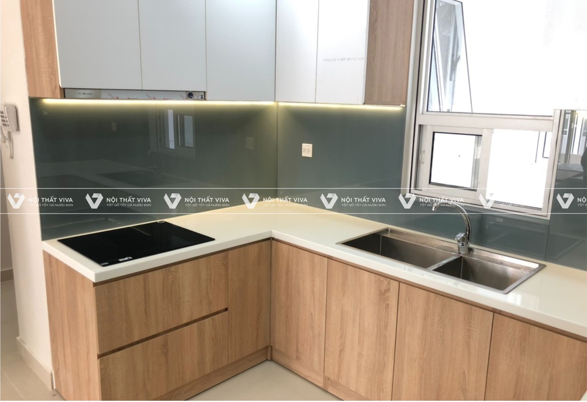 Báo giá tủ bếp Laminate An Cường chất lượng giá rẻ đẹp tại TP.HCM