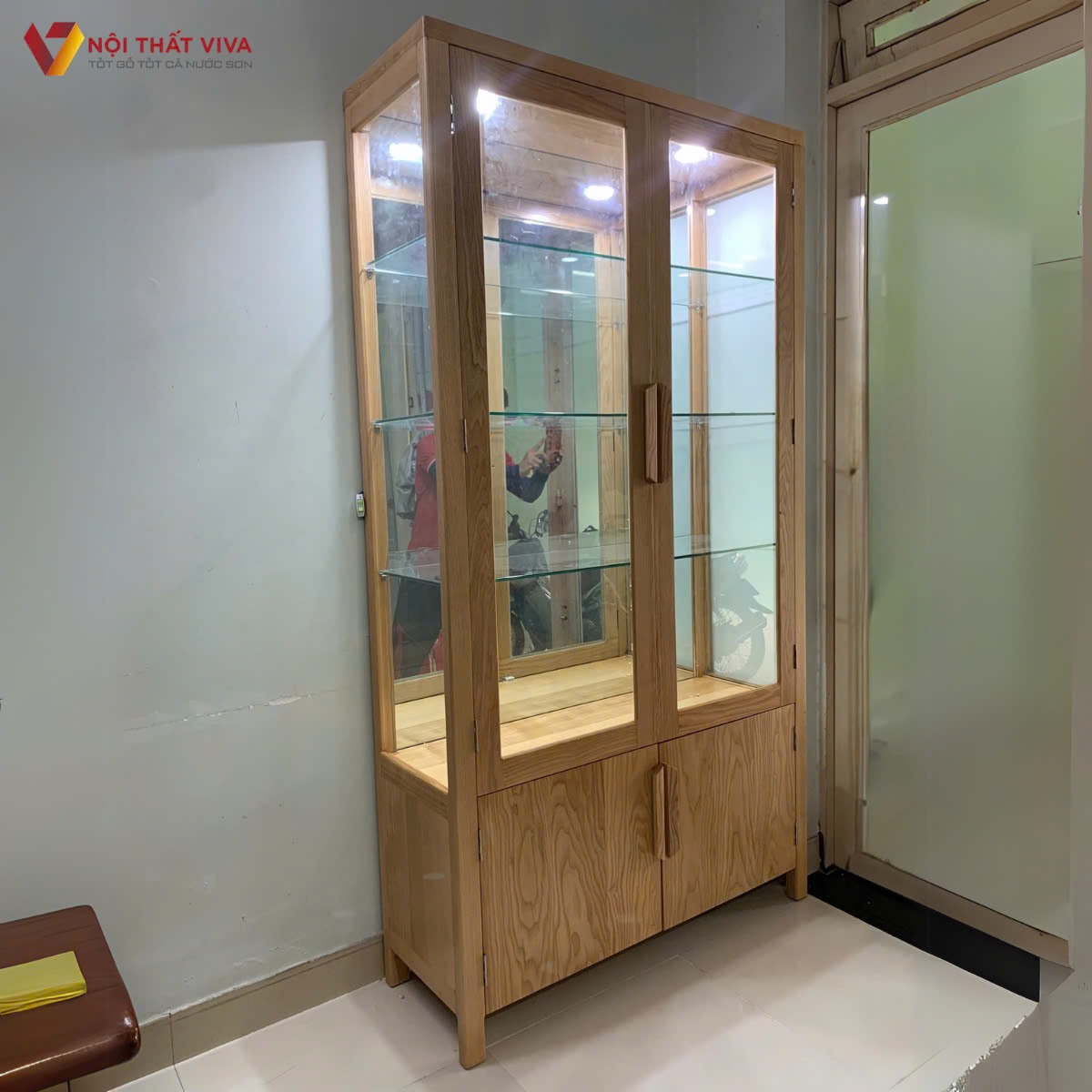 Báo giá tủ rượu cánh kính mới nhất, mẫu đẹp, hiện đại, giá tốt nhất
