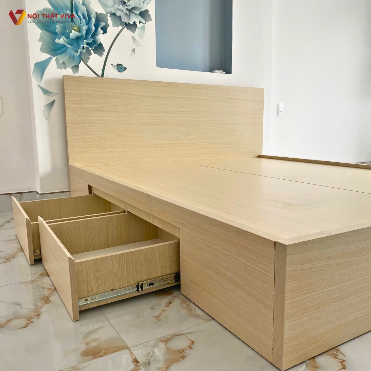 Bật mí bộ sưu tập giường ngủ giá rẻ chỉ từ 2 triệu tại Nội Thất Viva!