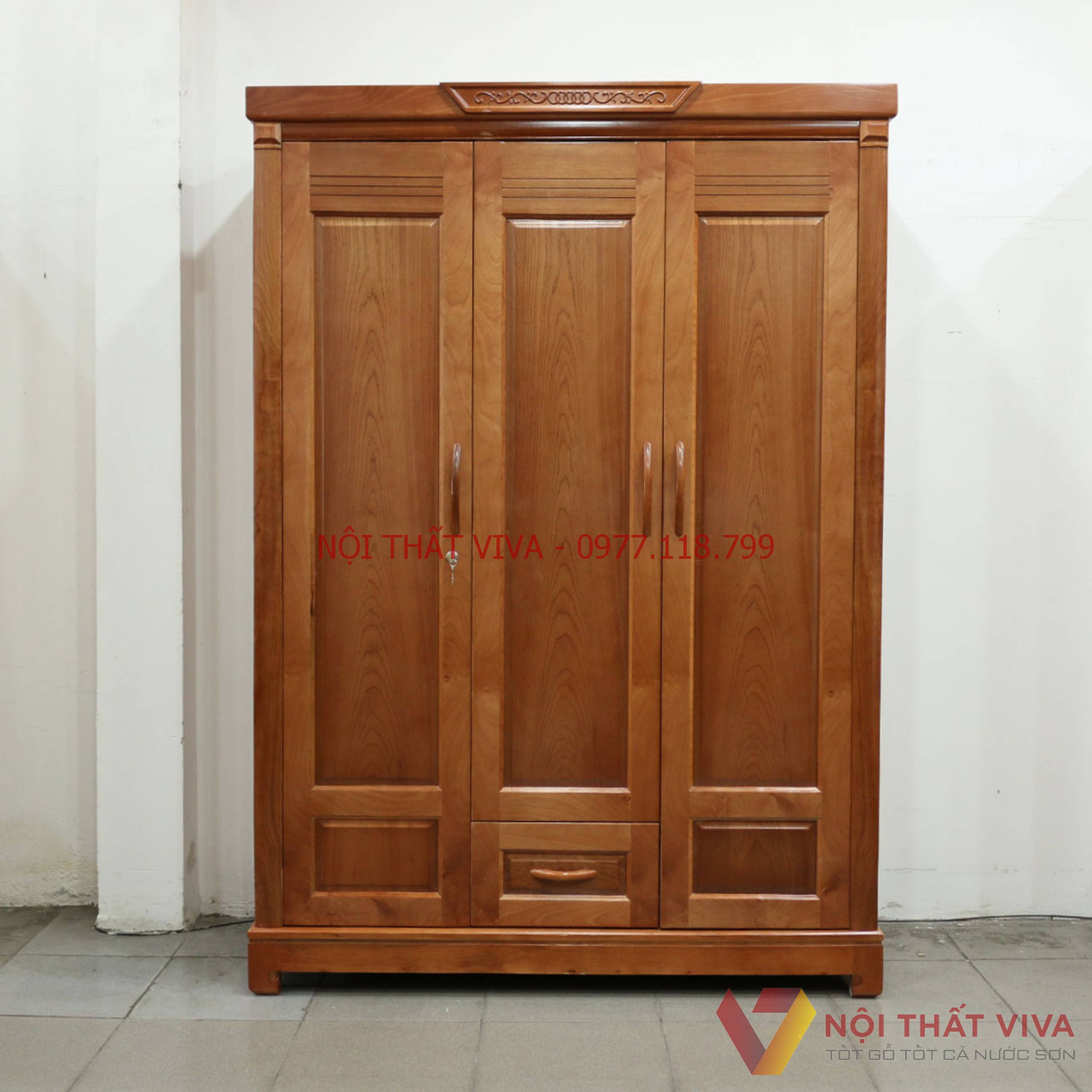 Bật mí cách chọn tủ quần áo 3 buồng gỗ tự nhiên đẹp, bền, phù hợp nhất
