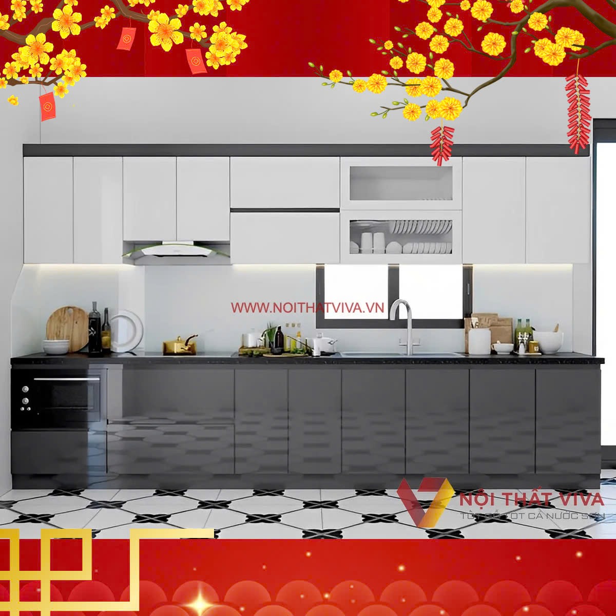 B&iacute; quyết decor nh&agrave; bếp đẹp, tạo kh&ocirc;ng gian bếp ấm c&uacute;ng & tiện nghi