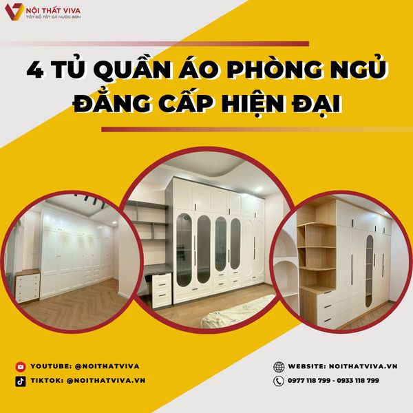 Bí Quyết Giao Lắp 4 Tủ Quần Áo Full Trần Sang Trọng Và Hiện Đại