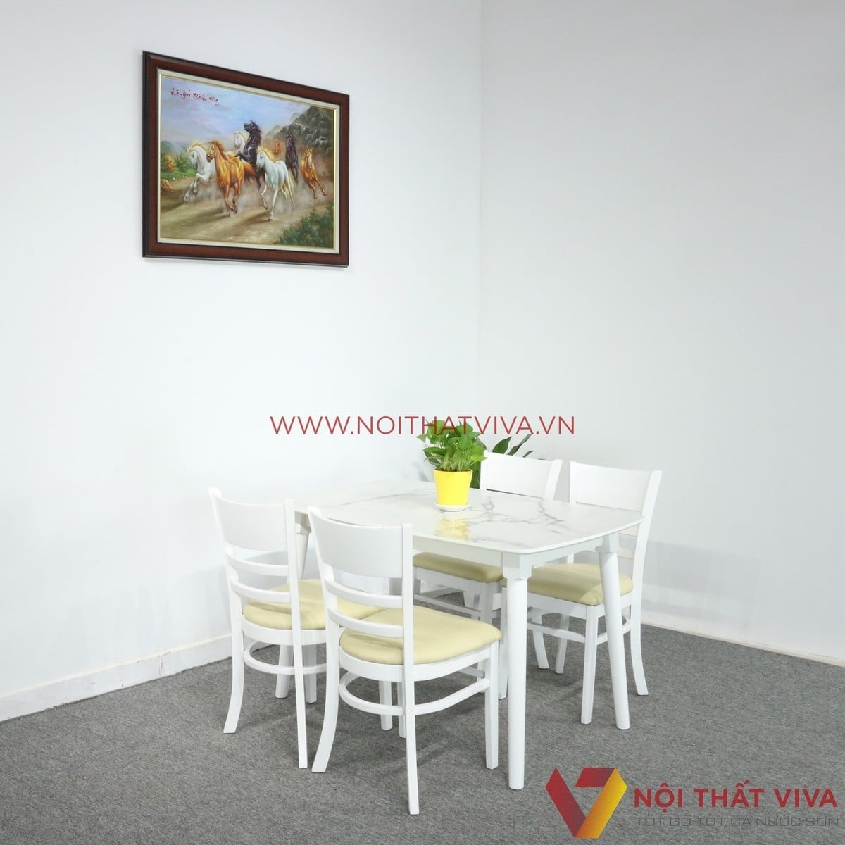 Bộ b&agrave;n ăn gỗ 4 ghế gi&aacute; rẻ - Lựa chọn ho&agrave;n hảo cho gia đ&igrave;nh &iacute;t th&agrave;nh vi&ecirc;n