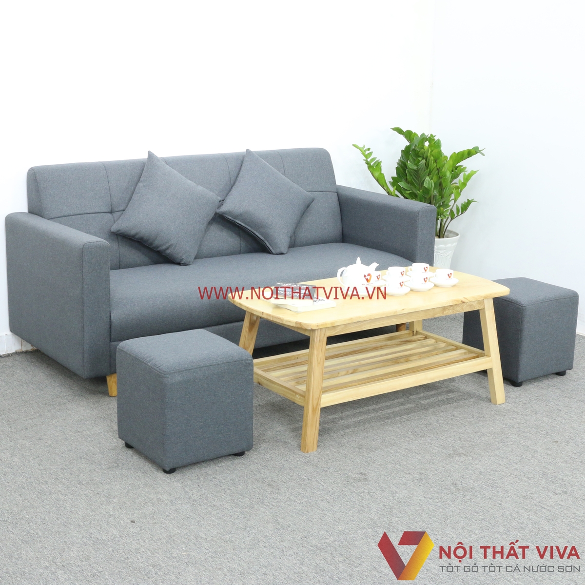 Những chiếc bộ bàn ghế sofa mini nỉ màu xám có thể là lựa chọn hoàn hảo cho không gian hiện đại của bạn. Với chất liệu cao cấp, bền, đẹp và màu sắc tự nhiên, bạn sẽ đón nhận sự thoải mái và tinh tế để tạo nên không gian sống hoàn hảo.