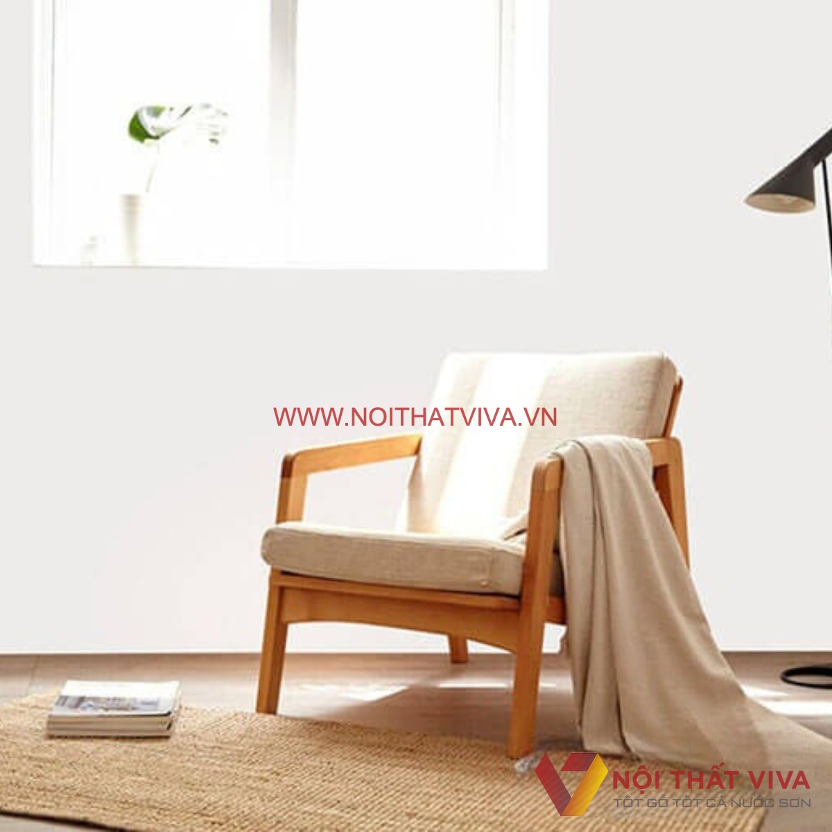 Bộ Ghế Sofa Gỗ Sồi Nga Hiện Đại Cho Phòng Khách Gia Đình