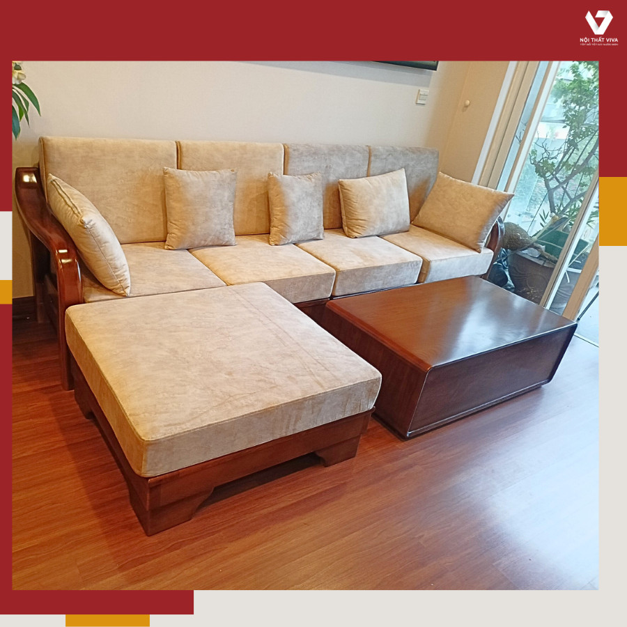 Bộ Sofa Phòng Khách Hiện Đại - Khi Nghệ Thuật Gặp Tiện Nghi