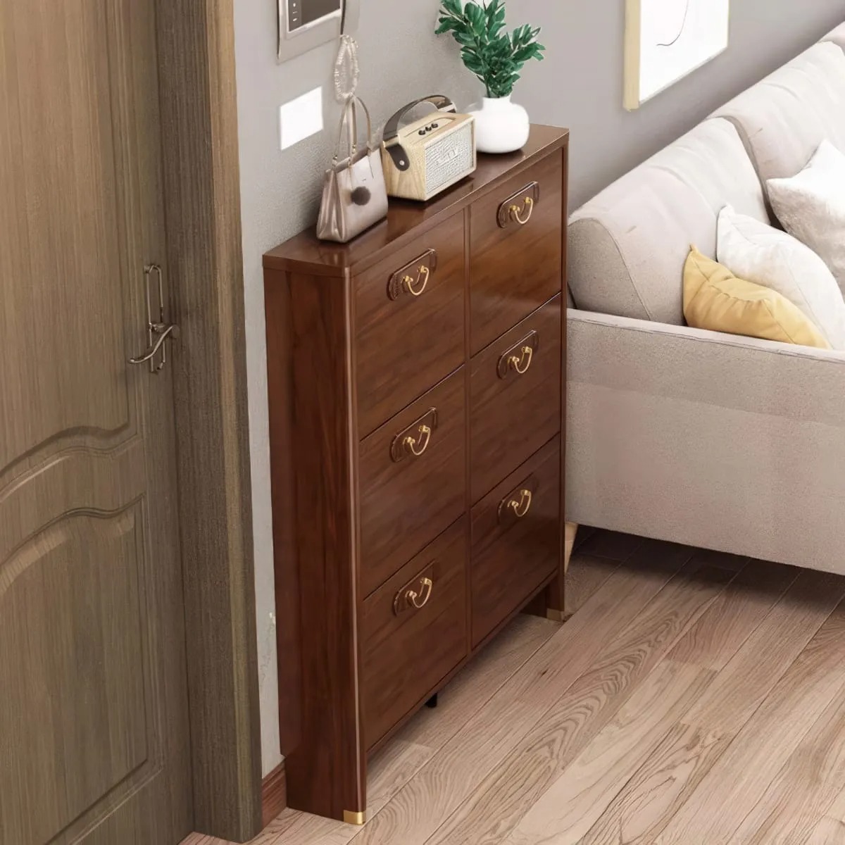 Bộ sưu tập tủ giày thông minh đẹp và tiện lợi dành cho căn hộ hiện đại