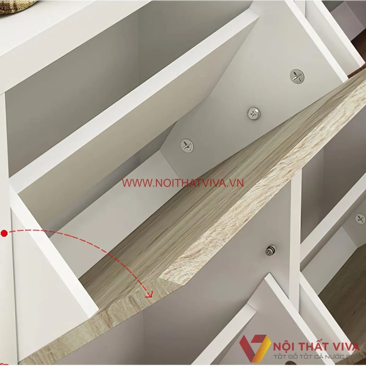 Bộ sưu tập tủ giày thông minh đẹp và tiện lợi dành cho căn hộ hiện đại