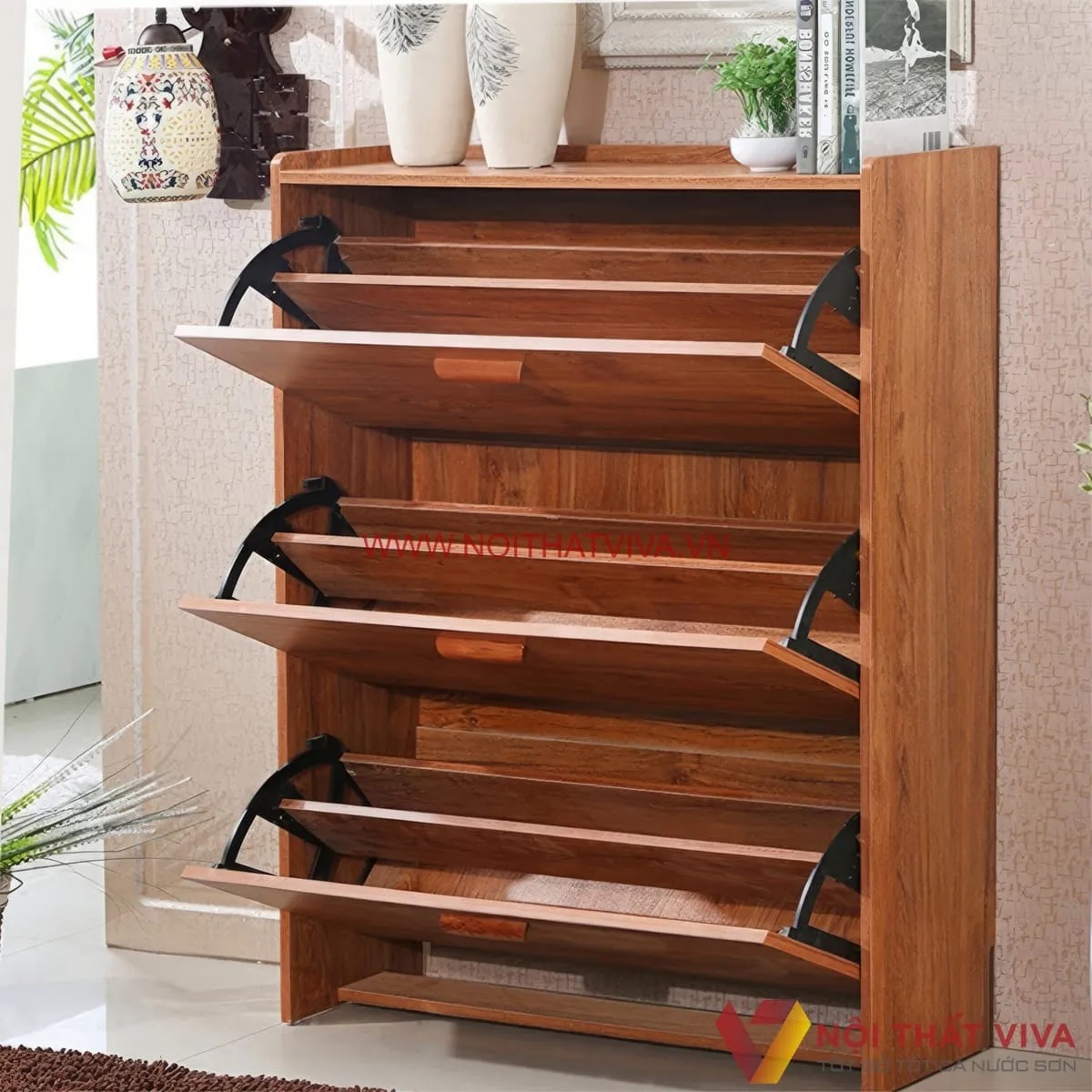 Bộ sưu tập tủ giày thông minh đẹp và tiện lợi dành cho căn hộ hiện đại