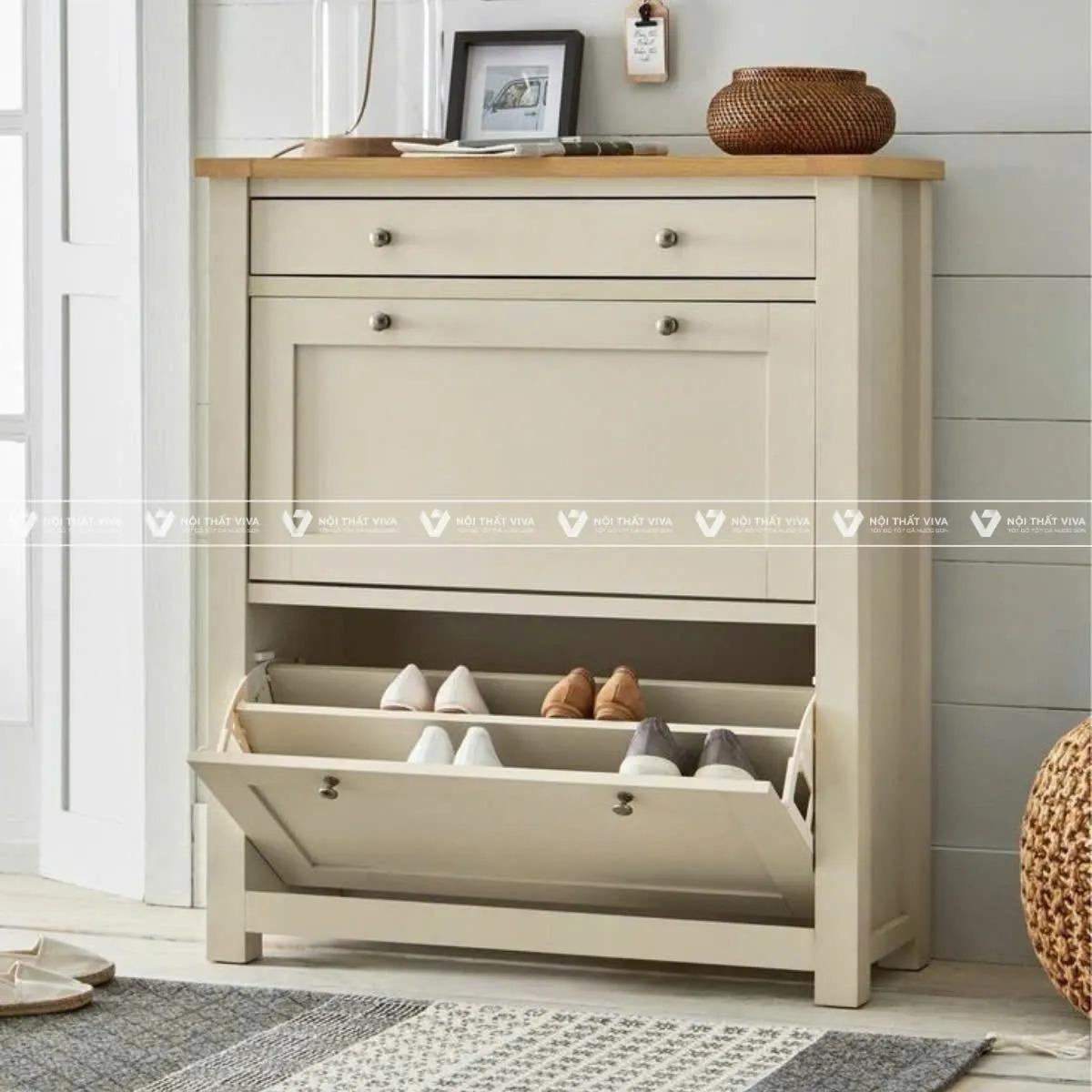 Bộ sưu tập tủ giày thông minh đẹp và tiện lợi dành cho căn hộ hiện đại