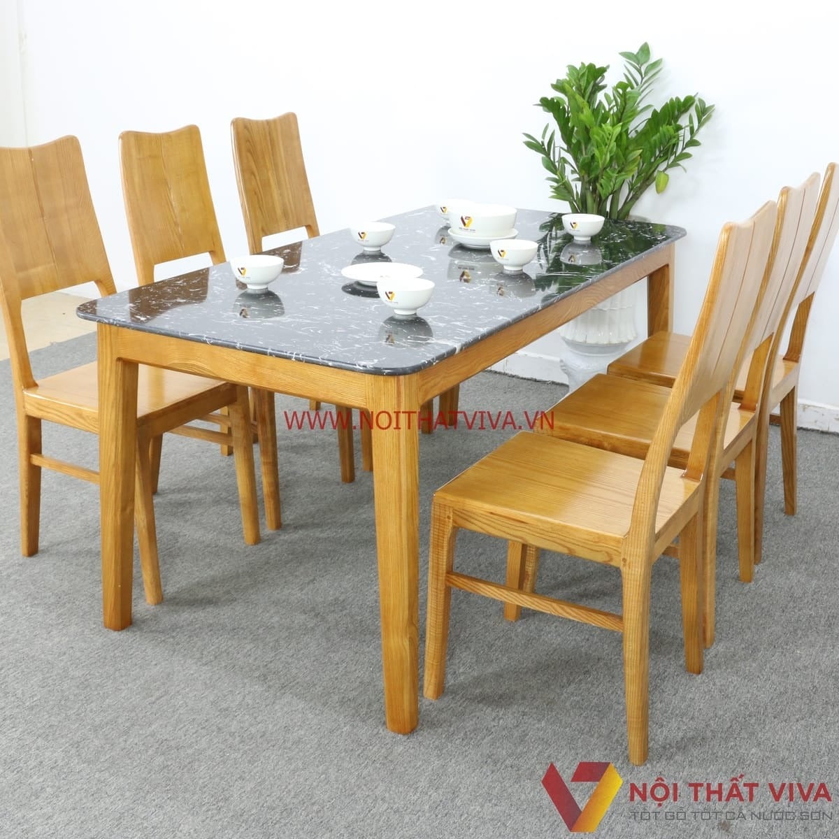 Top c&aacute;c mẫu b&agrave;n ăn gỗ sồi gi&aacute; rẻ đẹp, bền, được y&ecirc;u th&iacute;ch