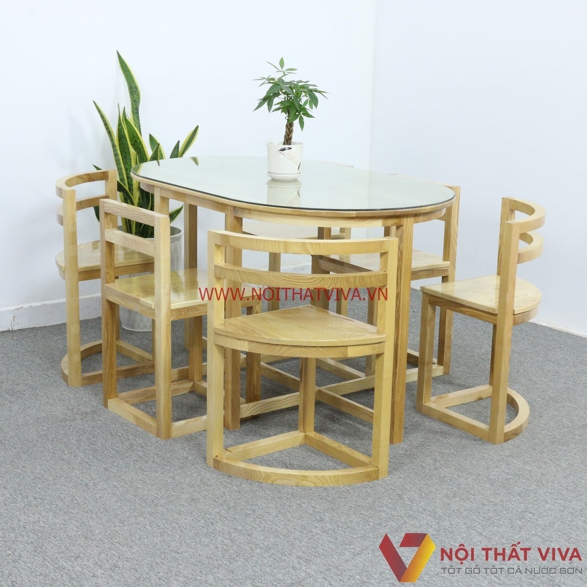 Top c&aacute;c mẫu b&agrave;n ăn gỗ sồi gi&aacute; rẻ đẹp, bền, được y&ecirc;u th&iacute;ch