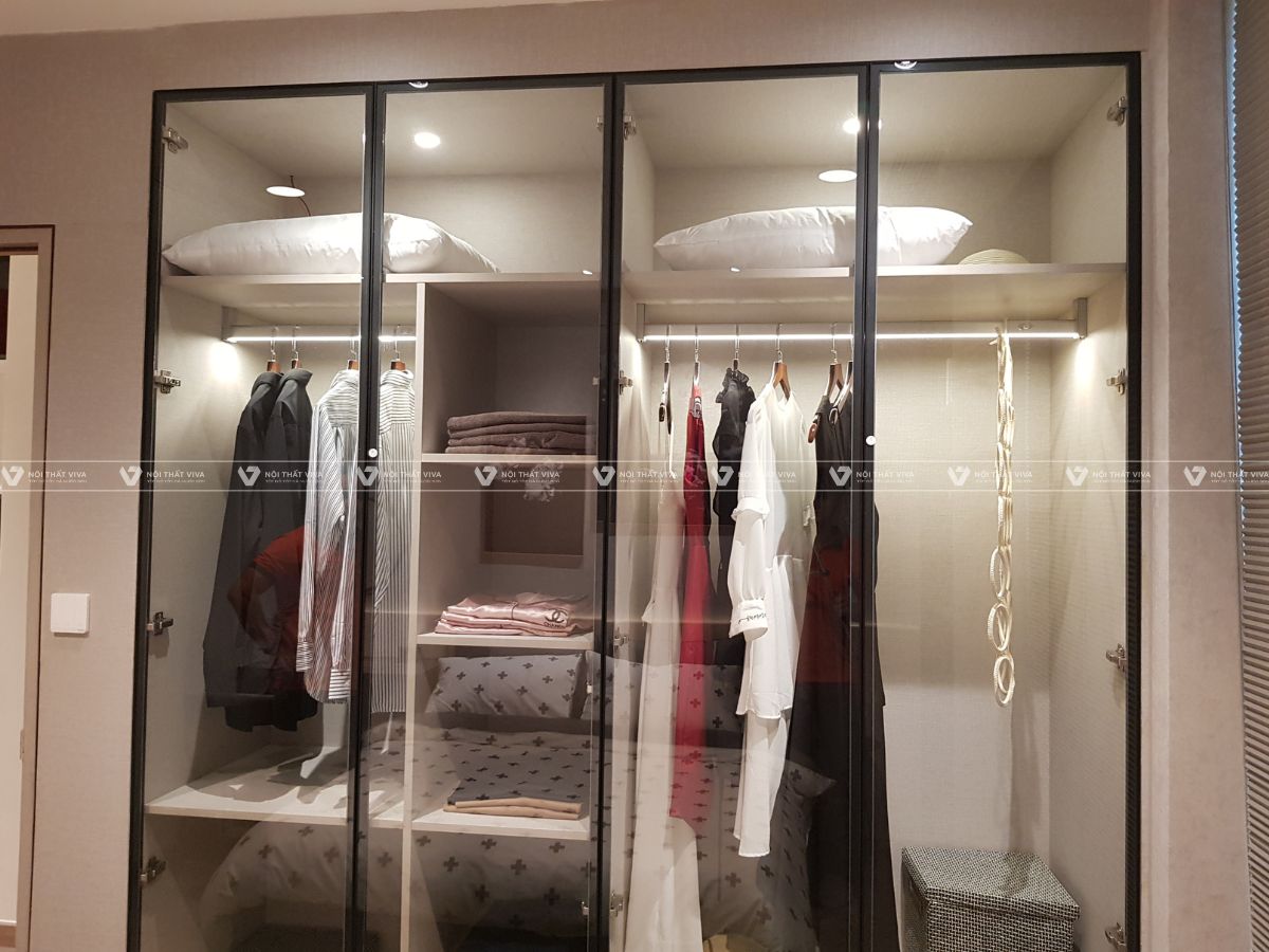 Cập nhật bảng giá khung nhôm cánh tủ kính cho hệ tủ bếp & tủ áo