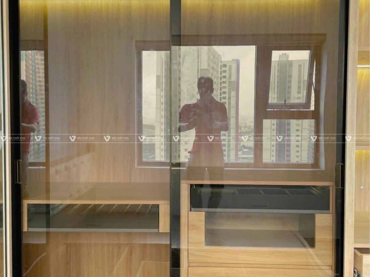 Cập nhật bảng giá khung nhôm cánh tủ kính cho hệ tủ bếp & tủ áo