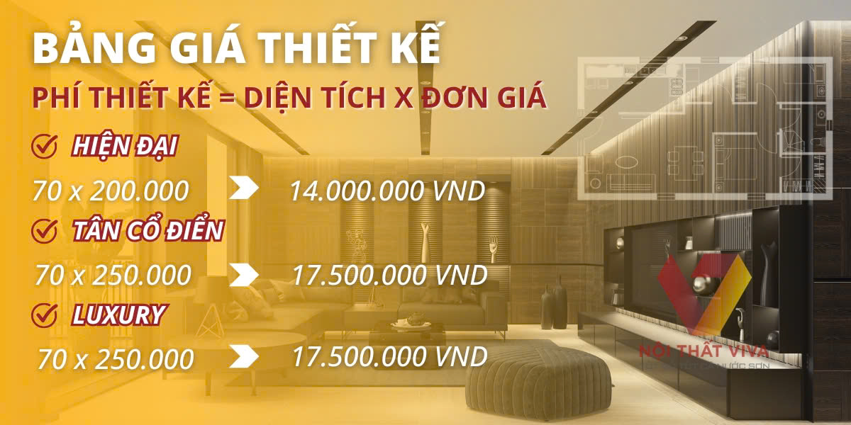 Cập nhật chi phí thiết kế nội thất chung cư trọn gói, chất lượng nhất