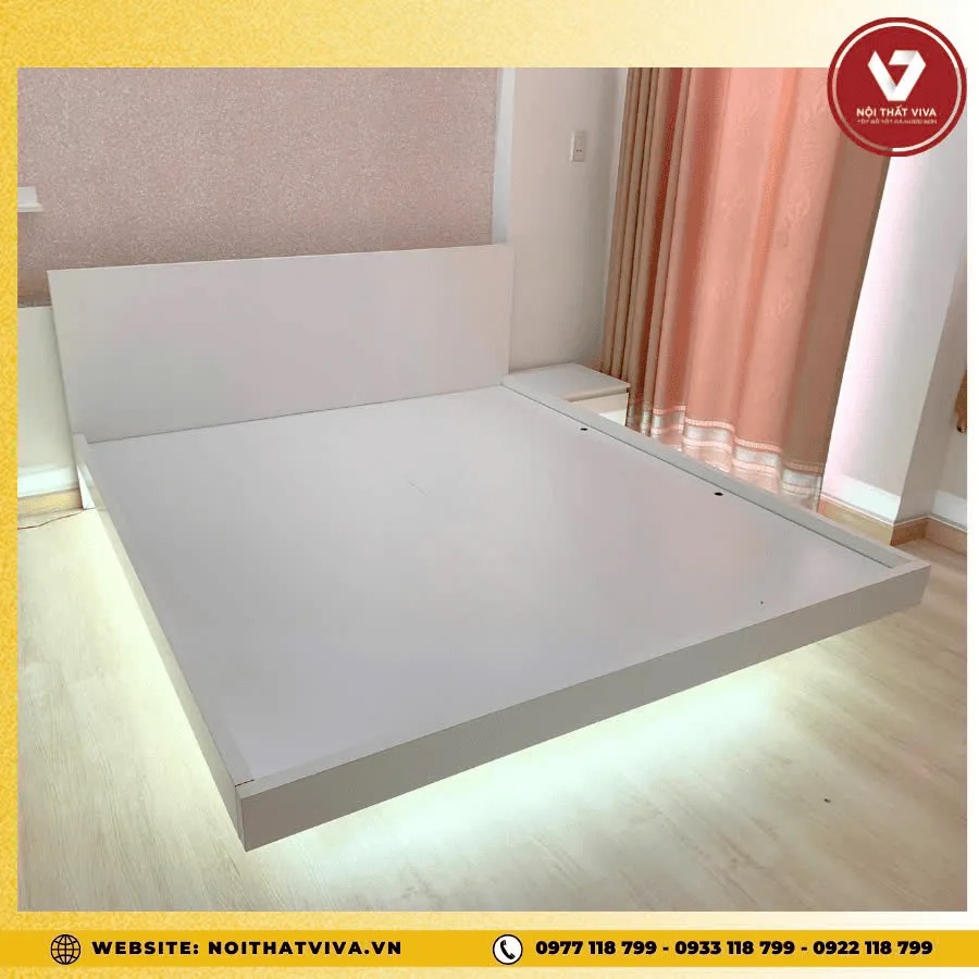 Điểm danh loạt giường ngủ kiểu Nhật 1m8 đáng sở hữu tại Nội thất Viva