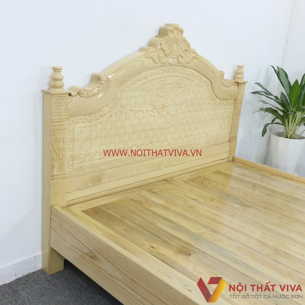 Giường ngủ gỗ sồi Nga: mẫu đẹp, giường sồi nga c&oacute; ngăn k&eacute;o v&agrave; gi&aacute; mới nhất