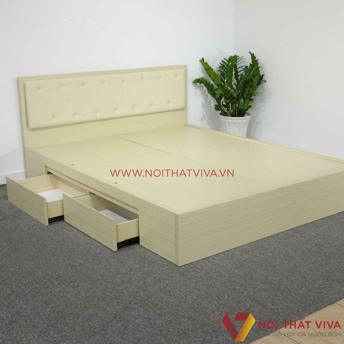 [CẬP NHẬT XU HƯỚNG] Giường ngủ gỗ công nghiệp MDF - Lựa chọn mang đến phòng ngủ hiện đại, bắt mắt