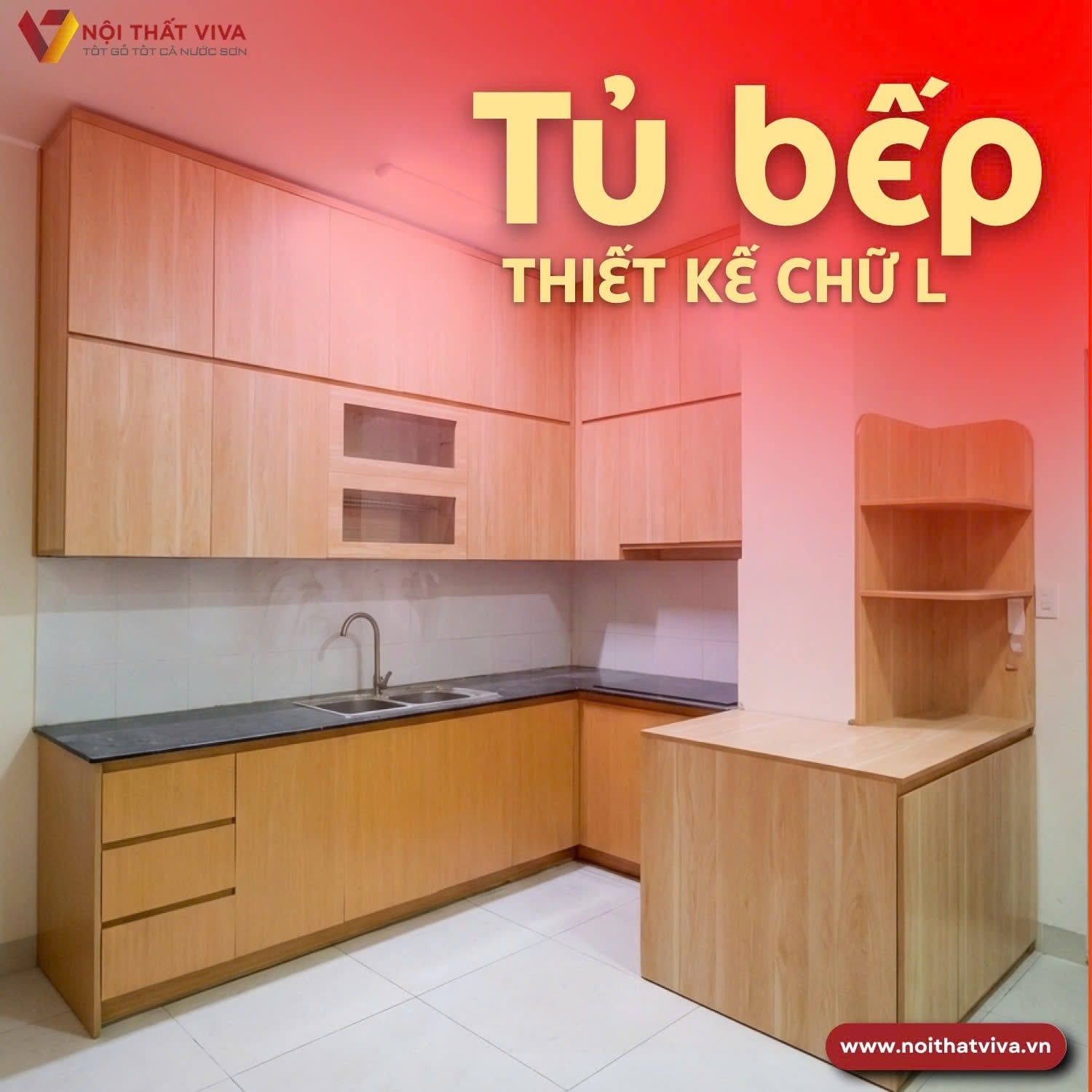 Cập nhật xu hướng thiết kế tủ bếp chữ L đẹp, tiện nghi cho bếp Việt giá rẻ Cập nhật xu hướng thiết kế tủ bếp chữ L đẹp, tiện nghi cho bếp Việt giá rẻ