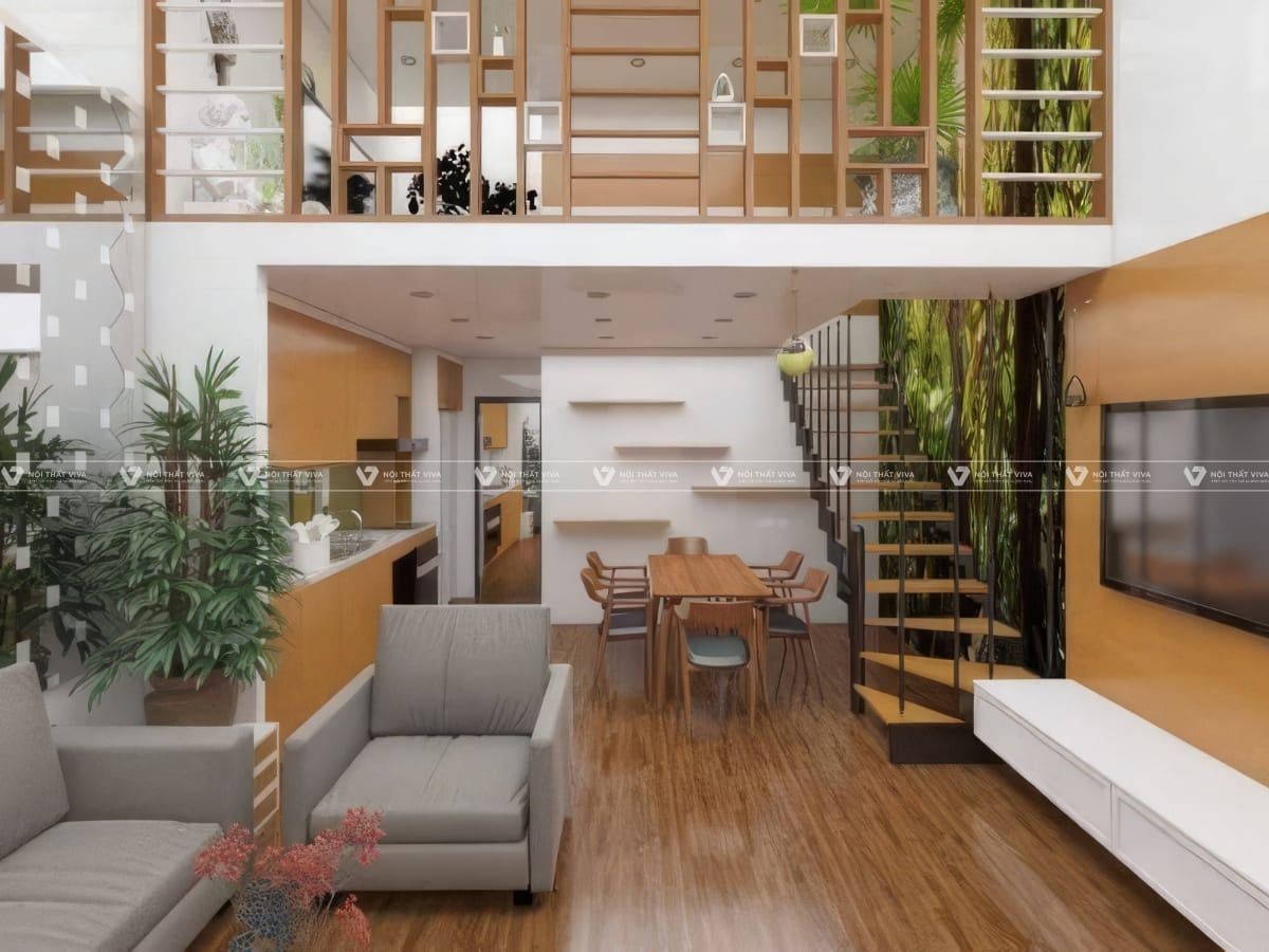 8 ý tưởng cải tạo nhà cấp 4 chữ l có gác lửng tối ưu không gian, chi phí