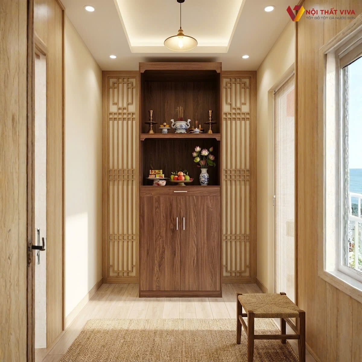  Chọn b&agrave;n thờ gỗ c&ocirc;ng nghiệp sao cho đẹp? Xem ngay c&aacute;c mẫu được ưa chuộng