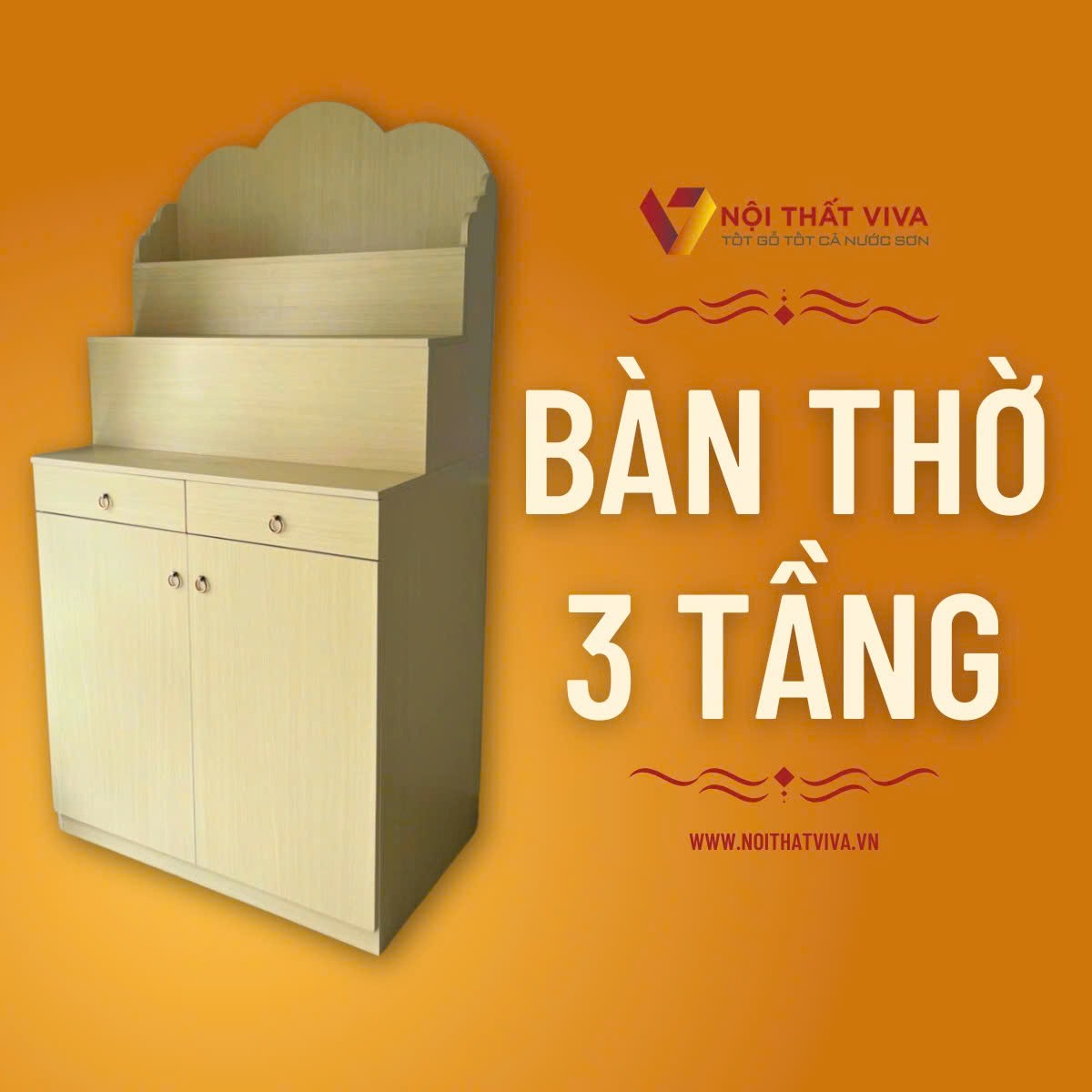  Chọn b&agrave;n thờ gỗ c&ocirc;ng nghiệp sao cho đẹp? Xem ngay c&aacute;c mẫu được ưa chuộng