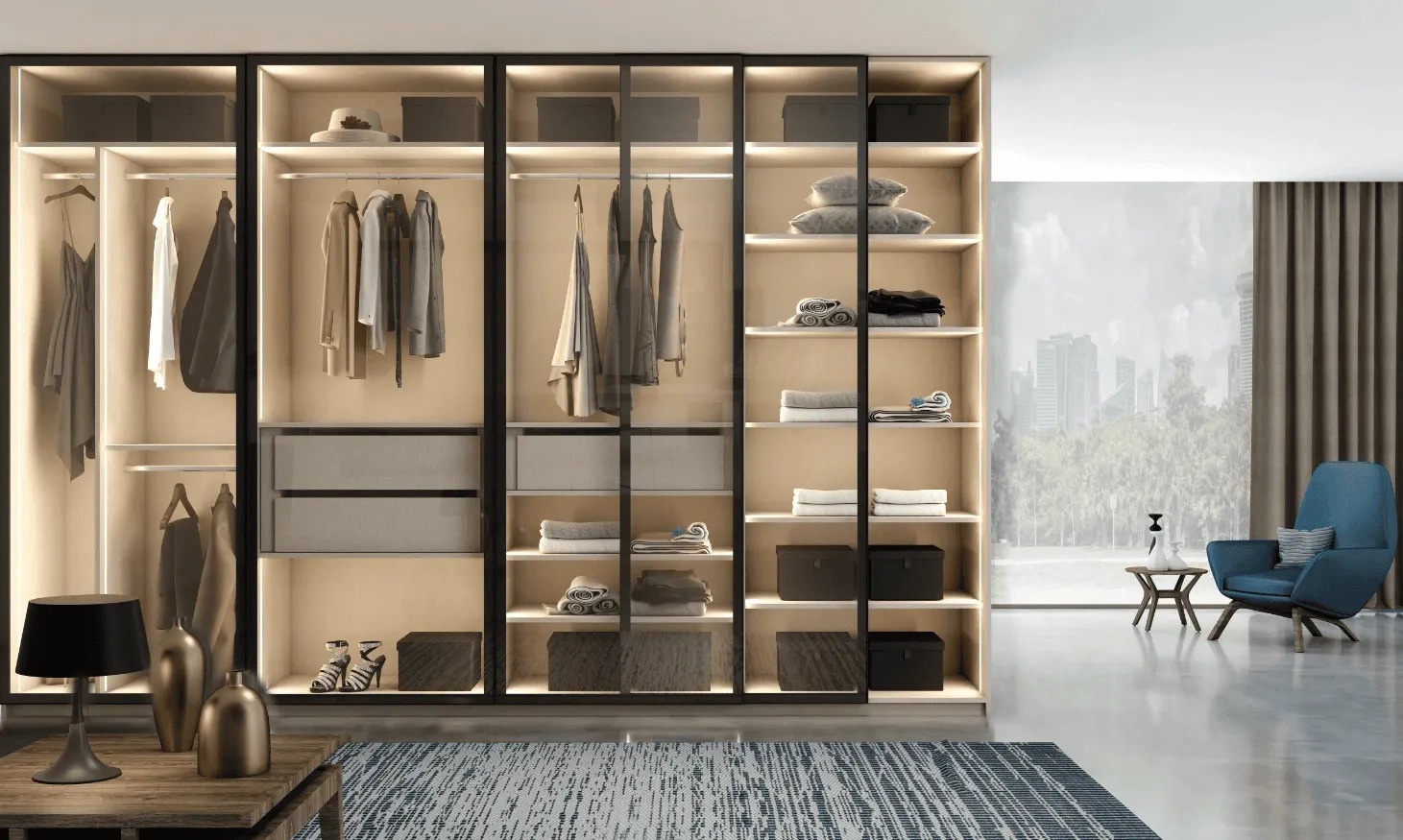 Xu hướng tủ quần áo thông minh thịnh hành và 6 kinh nghiệm khi mua