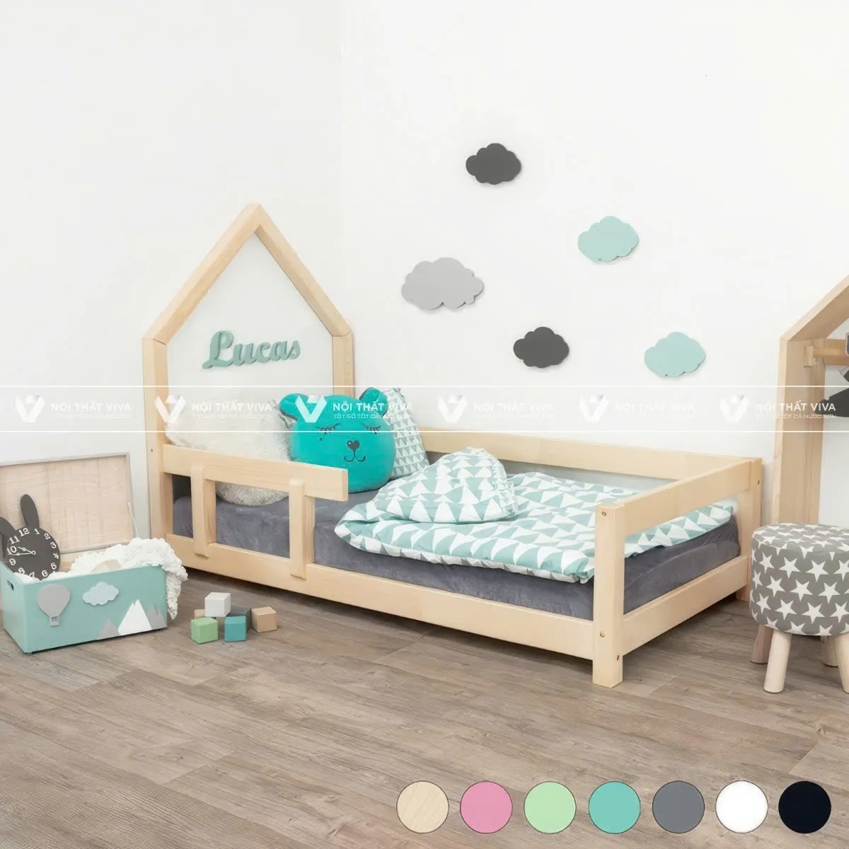 Có nên mua giường 1m2 cho bé? Mẫu giường bền, đẹp và tối ưu diện tích