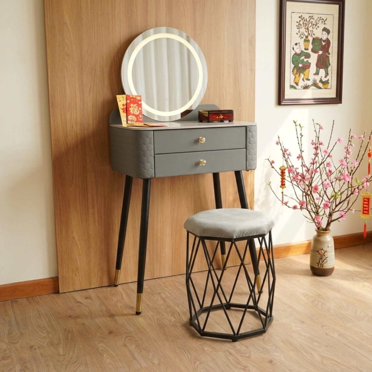 Combo nội thất hiện đại chỉ 40 triệu, giải ph&aacute;p trang tr&iacute; nh&agrave; đ&oacute;n Tết tiết kiệm