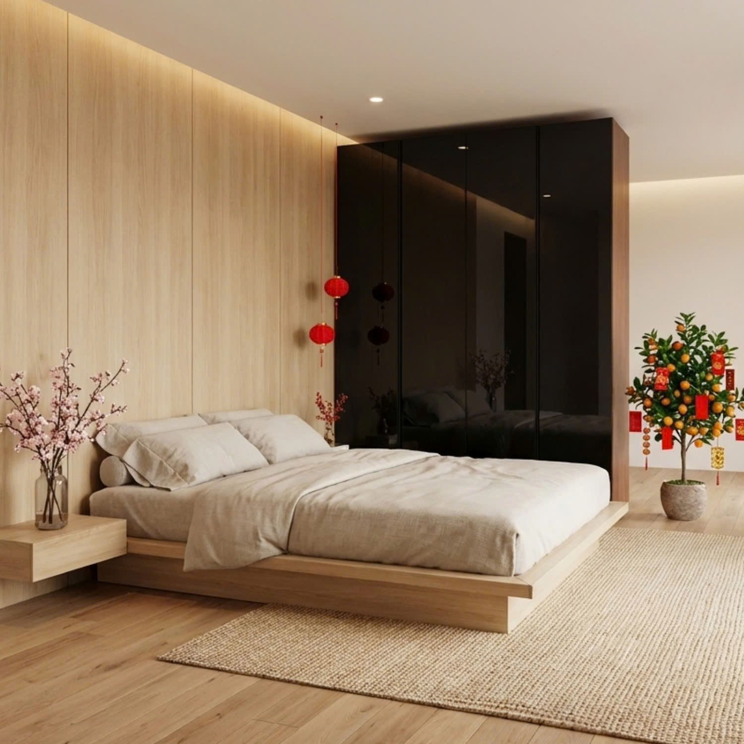 Combo nội thất hiện đại chỉ 40 triệu, giải ph&aacute;p trang tr&iacute; nh&agrave; đ&oacute;n Tết tiết kiệm