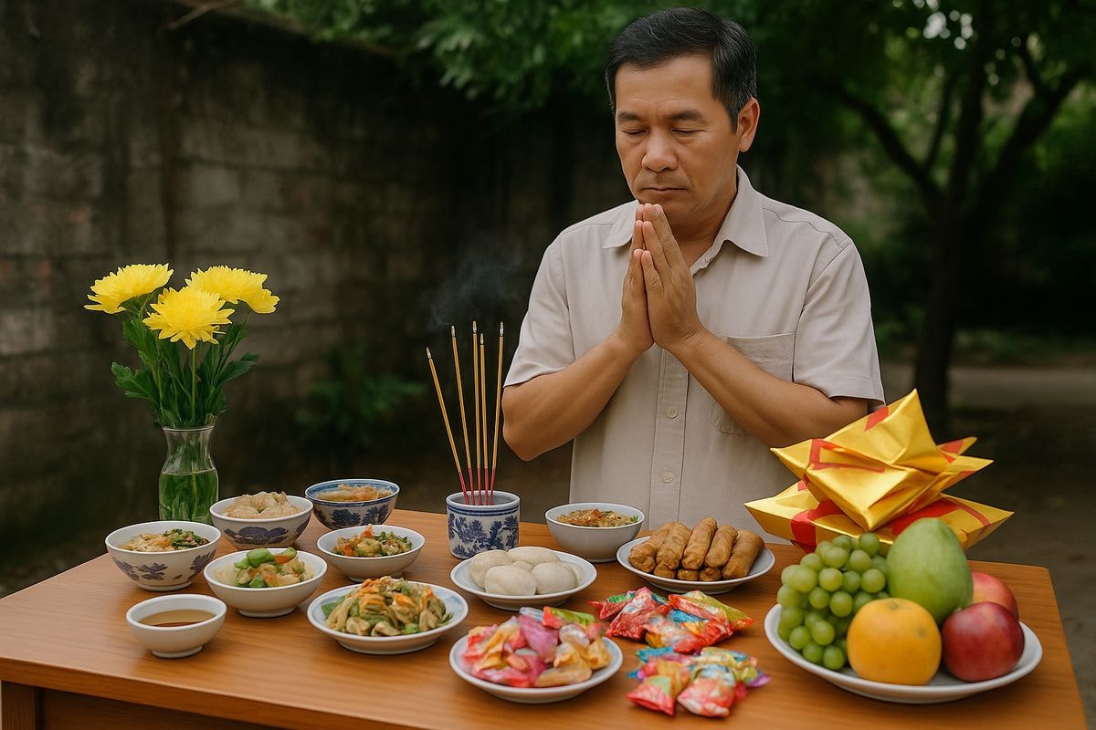 Cúng Rằm tháng 7 năm 2025 thế nào cho đúng? Mâm cúng, văn khấn và lưu ý quan trọng