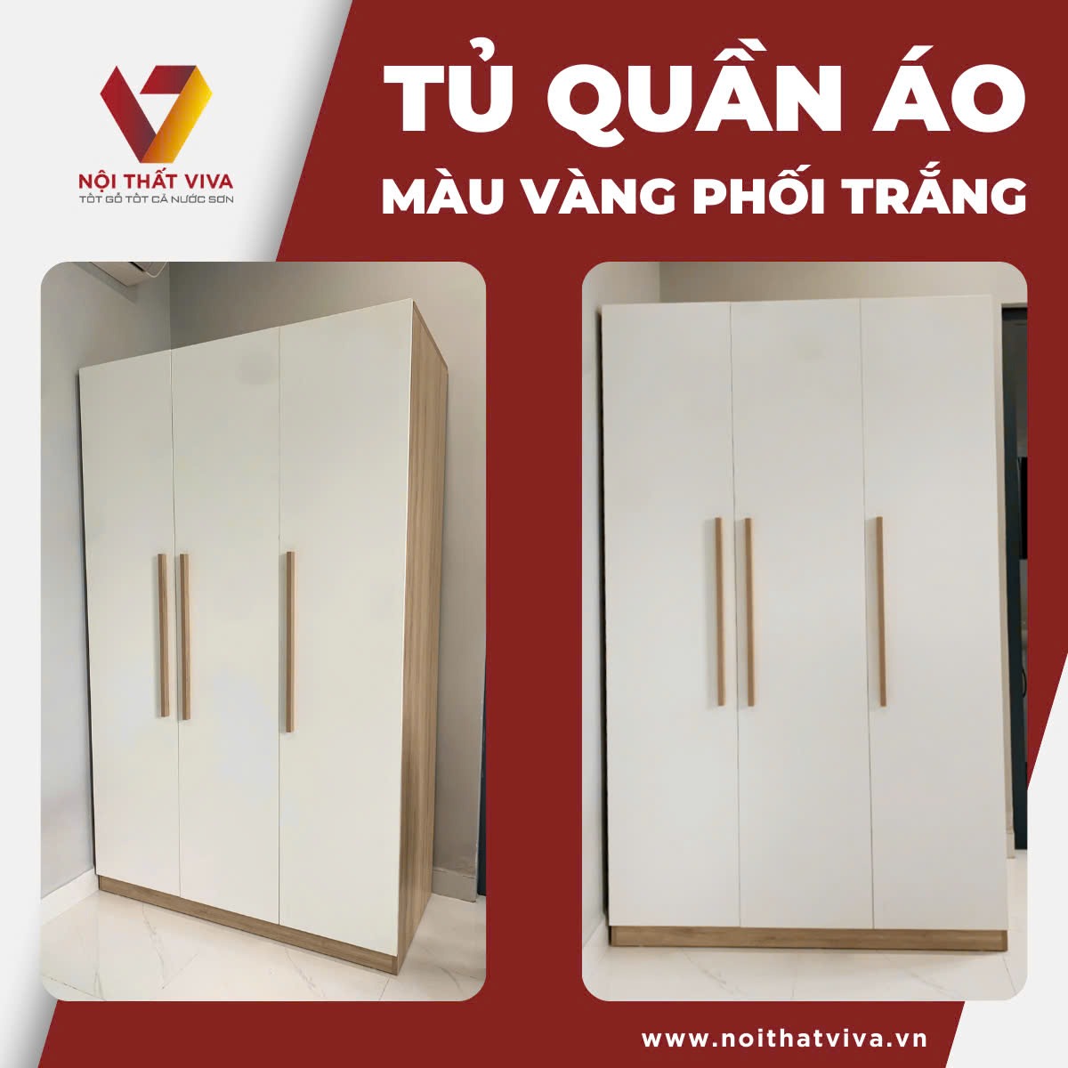 "Dắt túi" ngay các mẫu tủ quần áo gỗ đẹp hiện đại nhất hiện nay