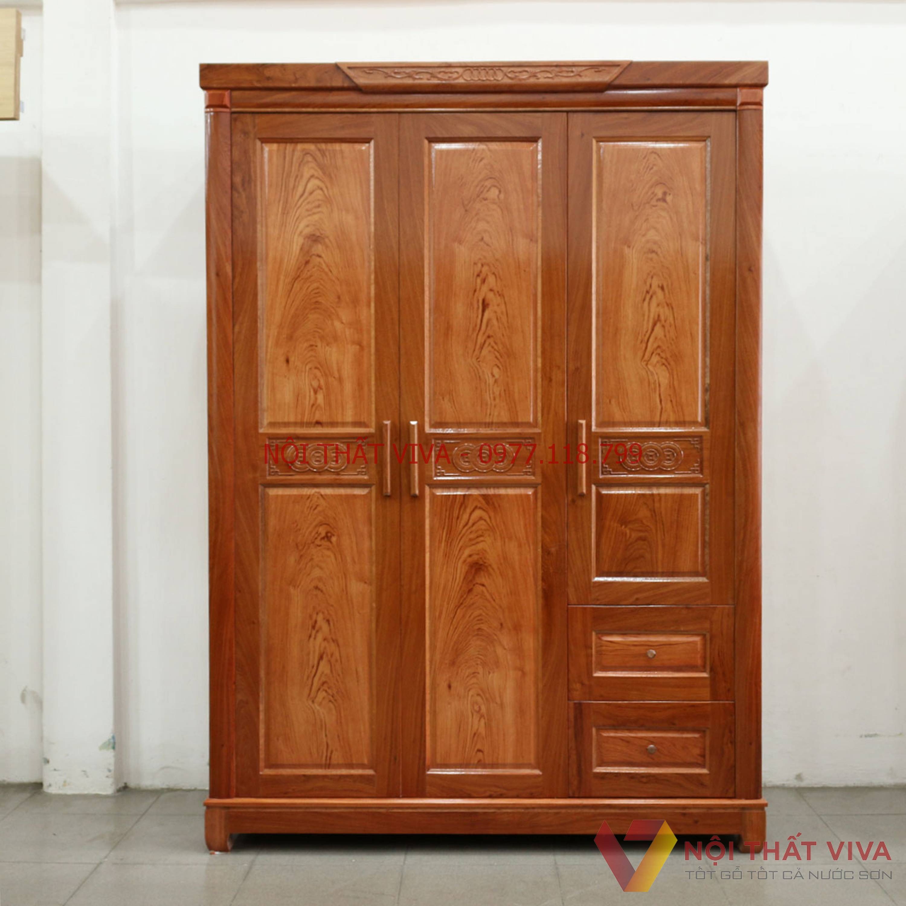 "Dắt túi" ngay các mẫu tủ quần áo gỗ đẹp hiện đại nhất hiện nay