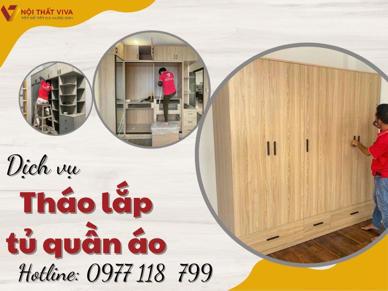 Dịch vụ tháo lắp giường tủ, đồ gỗ tại nhà chuyên nghiệp