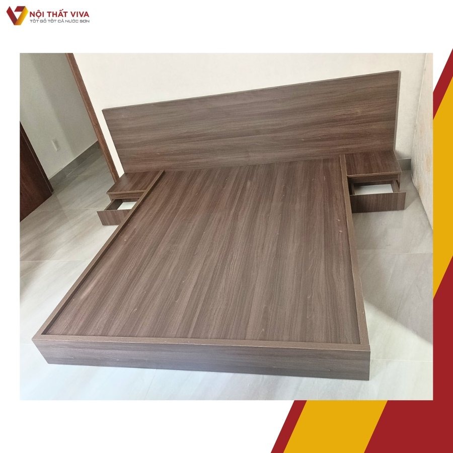 Điểm danh loạt giường ngủ kiểu Nhật 1m8 đáng sở hữu tại Nội thất Viva