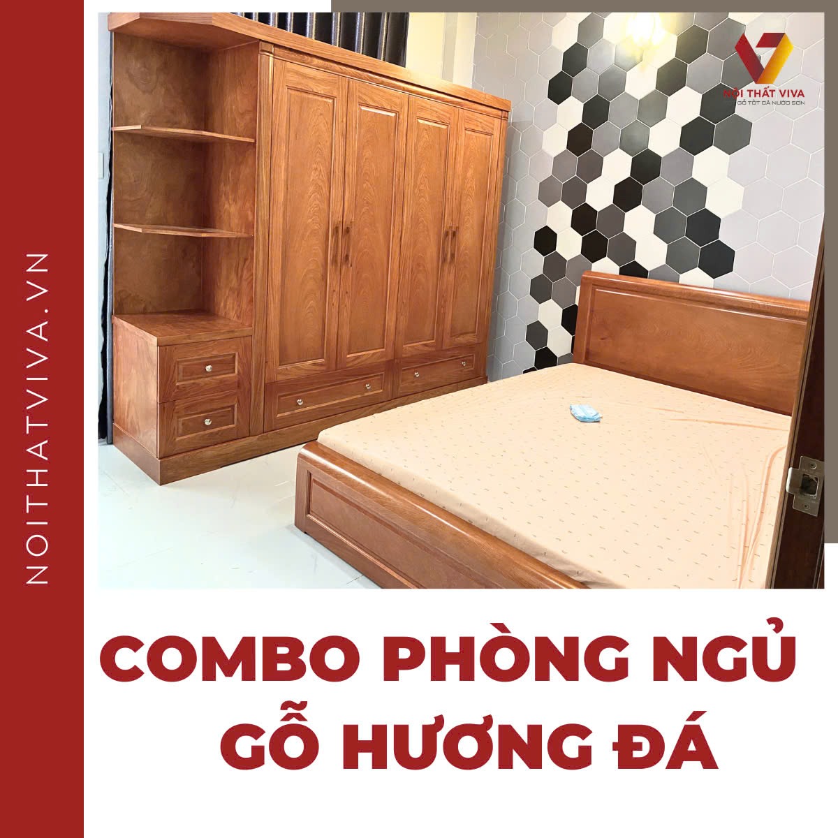 Điểm danh những combo giường tủ gỗ tự nhiên thịnh hành và bán chạy nhất