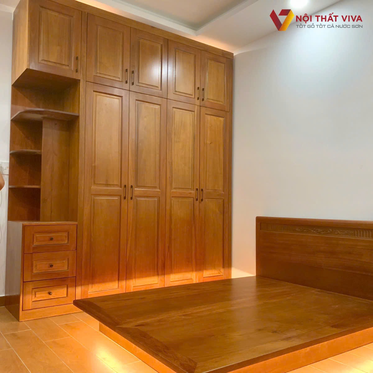 Điểm danh những combo giường tủ gỗ tự nhiên thịnh hành và bán chạy nhất