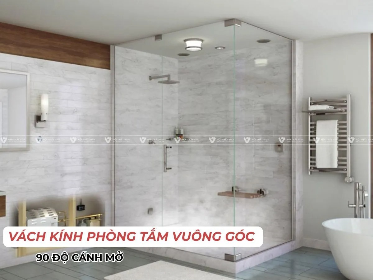 Giá phòng tắm kính trọn gói: Bảng giá theo kiểu dáng, độ dày, phụ kiện