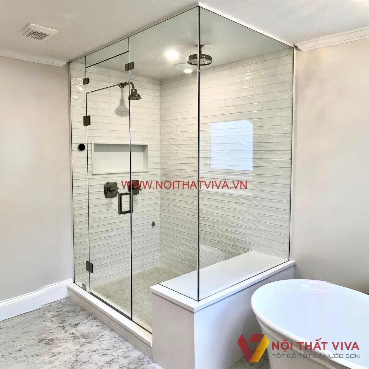 Giá phòng tắm kính trọn gói: Bảng giá theo kiểu dáng, độ dày, phụ kiện