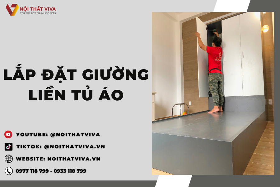 Giao Lắp Giường Ngủ Liền Tủ Quần Áo - Tối Ưu Không Gian Và Phong Cách