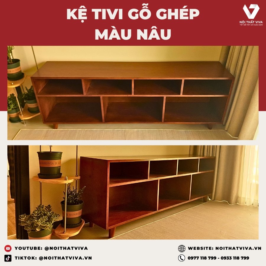 Giao Lắp Kệ Để Tivi Bằng Gỗ Đẹp Lựa Chọn Hoàn Hảo Cho Không Gian Sống